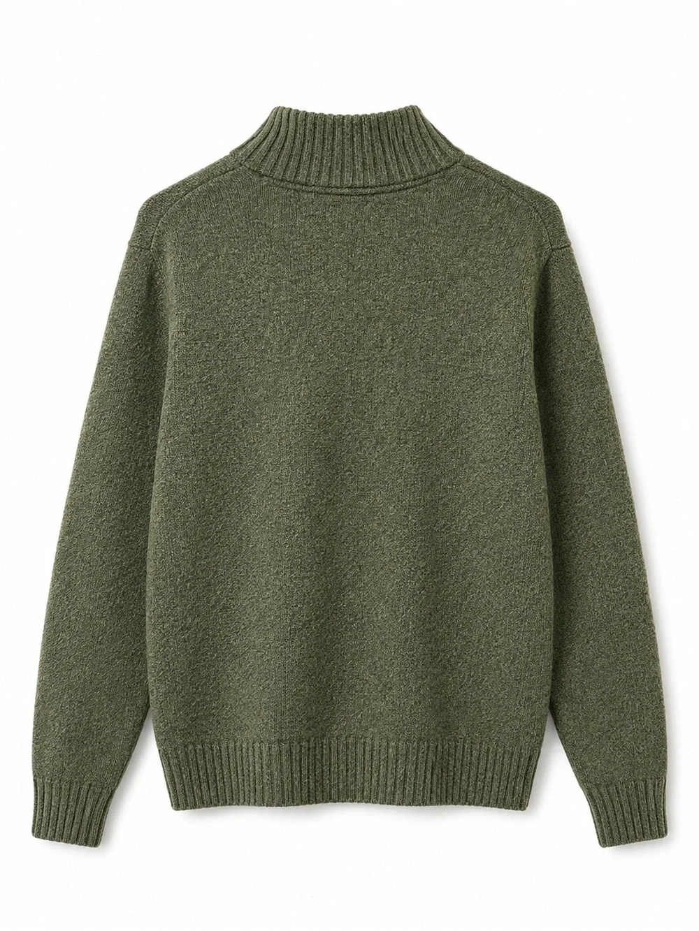 Men's Half-Zip Mock Neck Sweater
